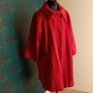 Amazing red coat of your technicolor dreams